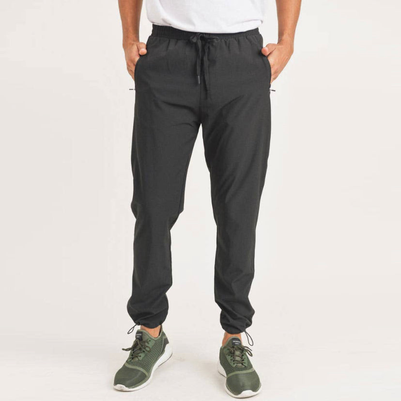 Cinched Ankle Active Joggers – Body Language Company