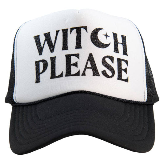 Witch Please Foam Trucker Hat