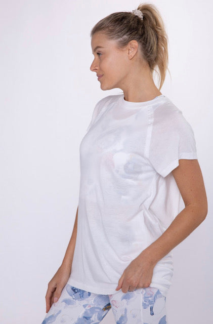 Short Sleeve with Slouch Cut Out
