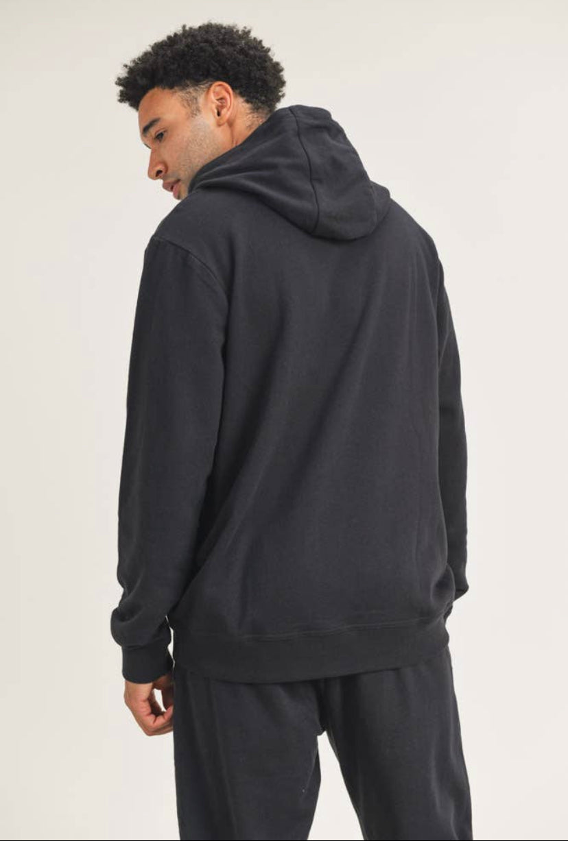 Cotton Terry Essential Hoodie Pullover