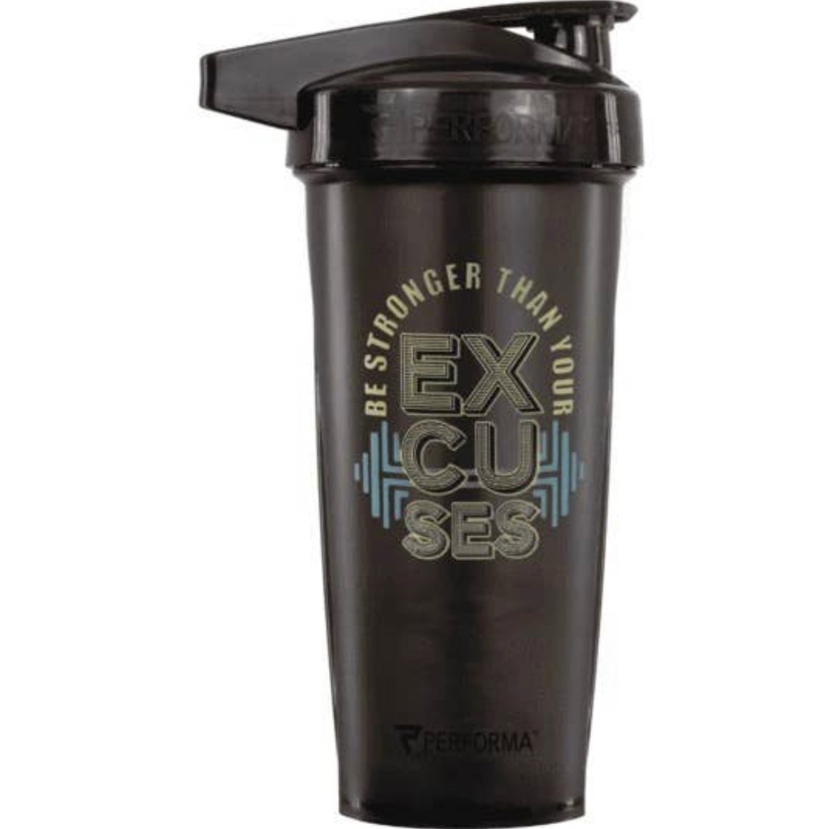 No Excuses Shaker Bottle