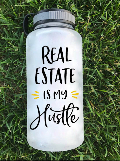 Real Estate Water Bottle